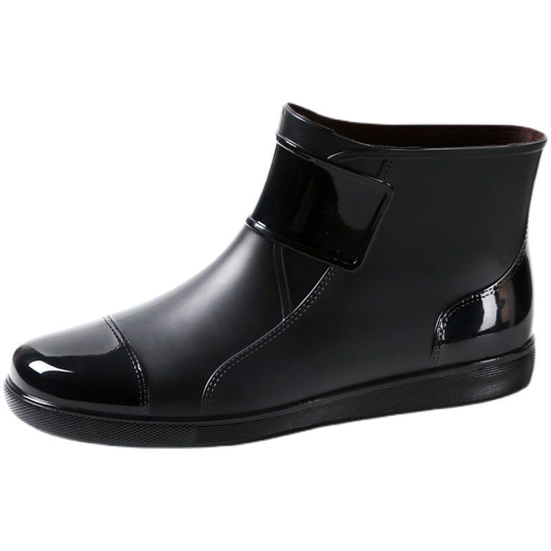 Men's Short Waterproof Plus Size Rain Boots
