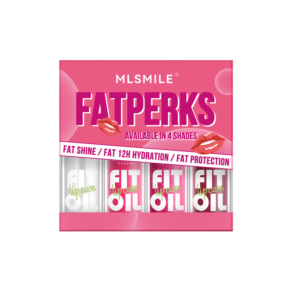 MLSMILE 4PCS Lip Gloss Lipstick Set Shiny Moisturizing Non Sticky Wear  Nude Glam Colors  Everyday To Party Makeup Plumping High Shine Finish Compact Glossy Lip Gloss