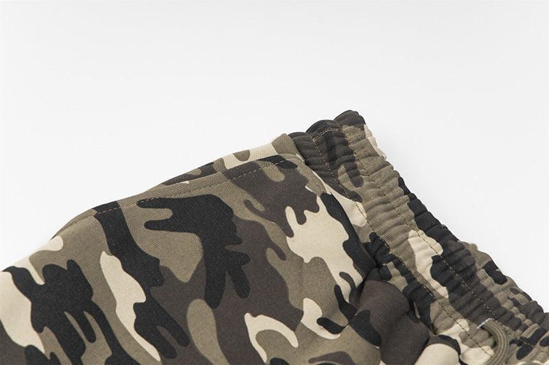 Sports Loose Camouflage Pants Women
