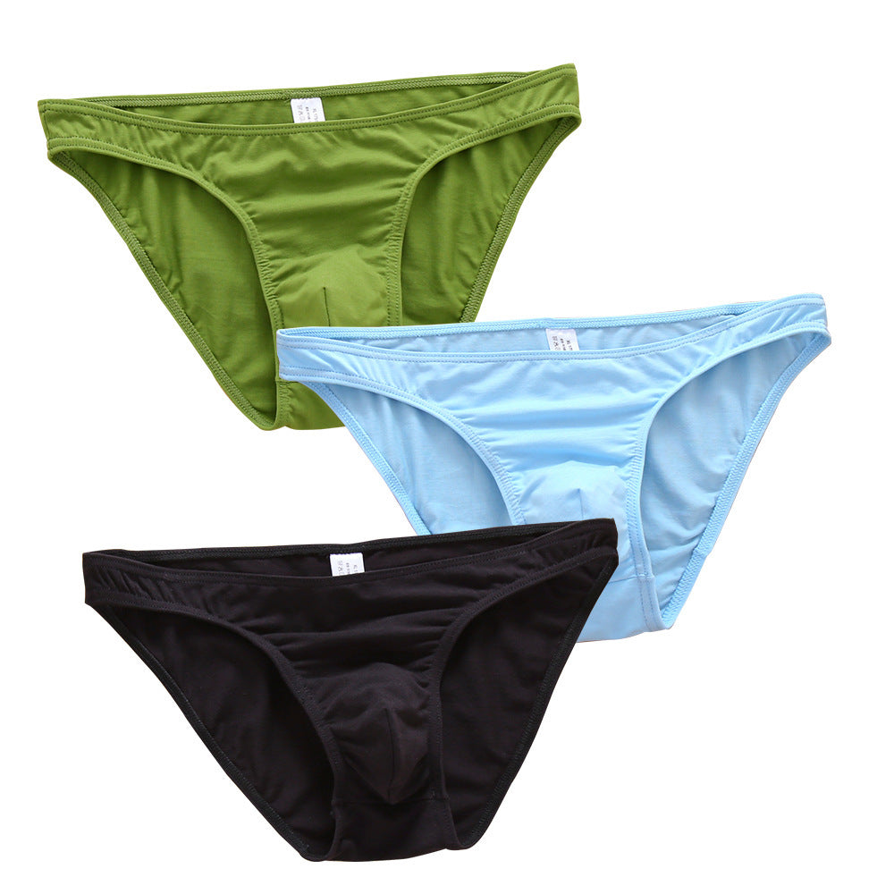 Men's Pure Cotton Briefs 3D Breathable Sweat Absorbing