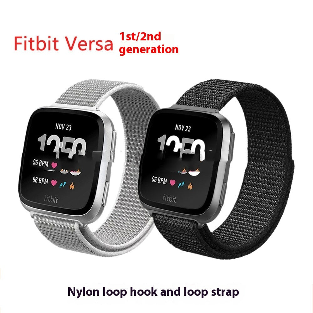 Nylon Loopback Strap Smart Watch Band