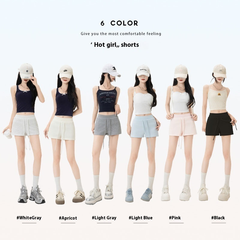 Hot Girl Style Casual Sports Shorts For Women