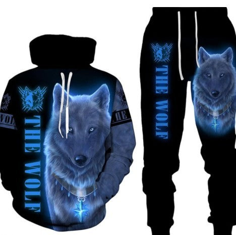 Fashion New 3D Printing Sweatshirt And Sweatpants