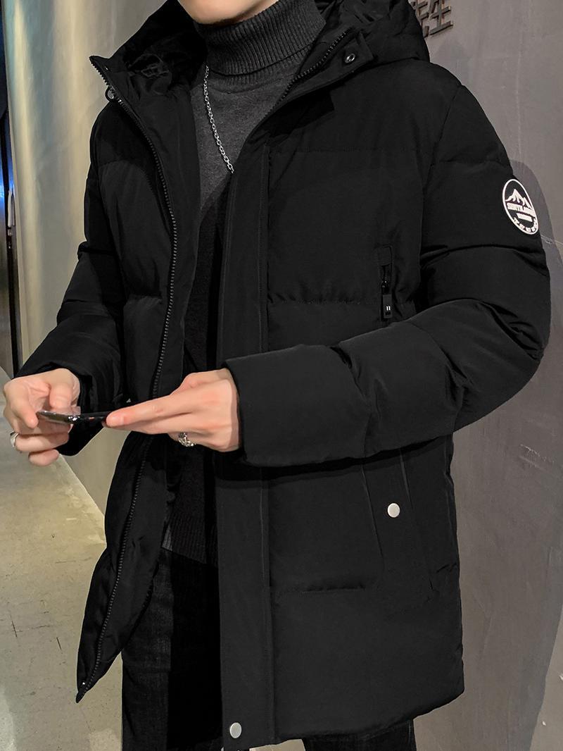 Men's Winter Down Cotton Jacket Youth Thickened