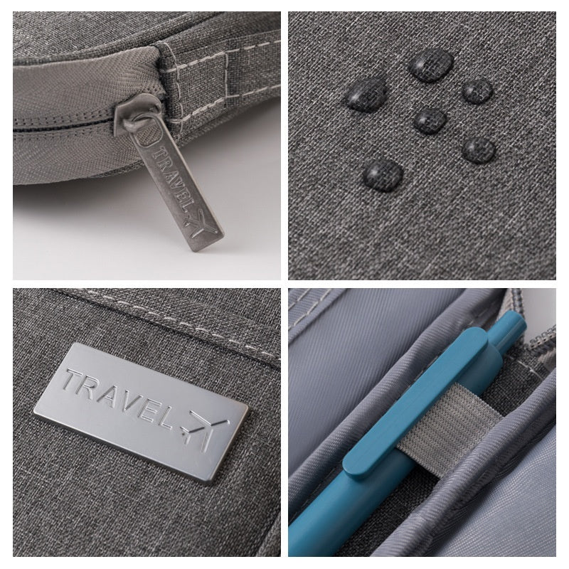 Portable Travel Airplane Waterproof Card Bag