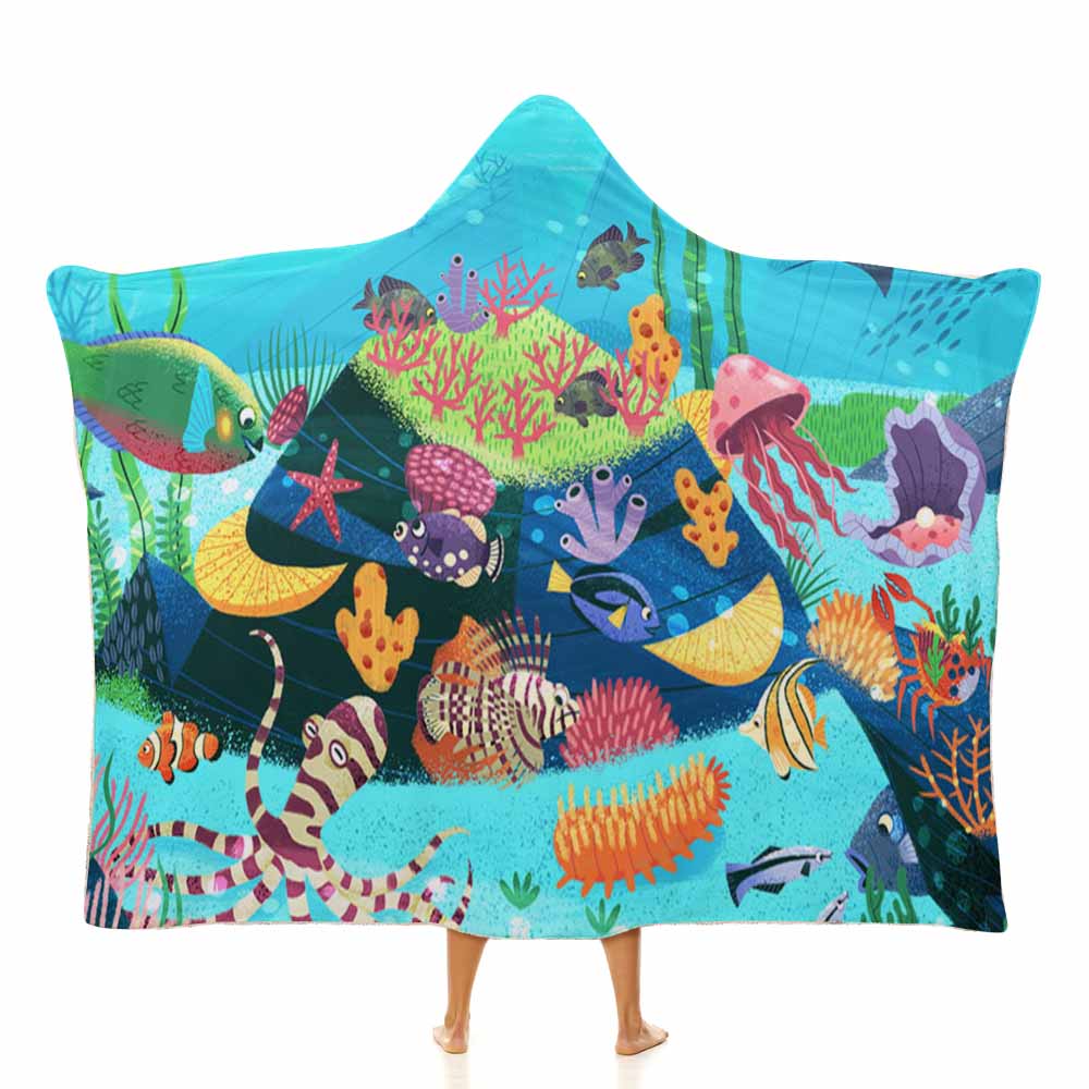 New Cloak Hooded Blanket