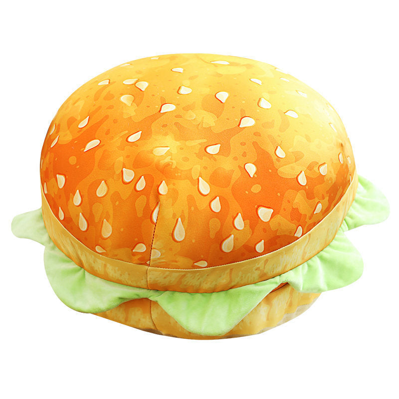 Creative Hamburger Buns Turned Into Cushions