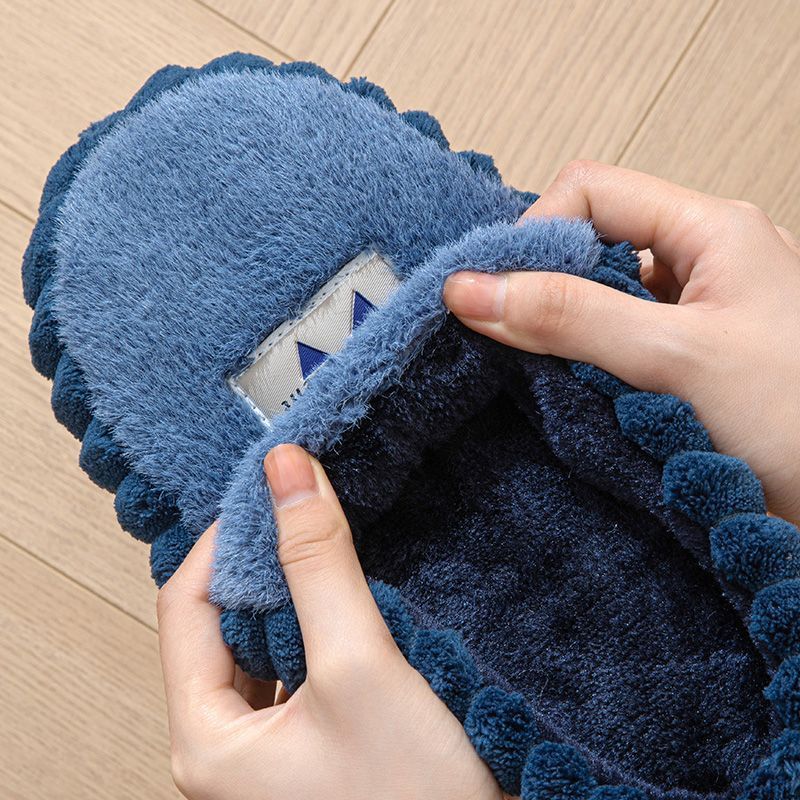 New Fleece-lined Thickened Cotton Slippers