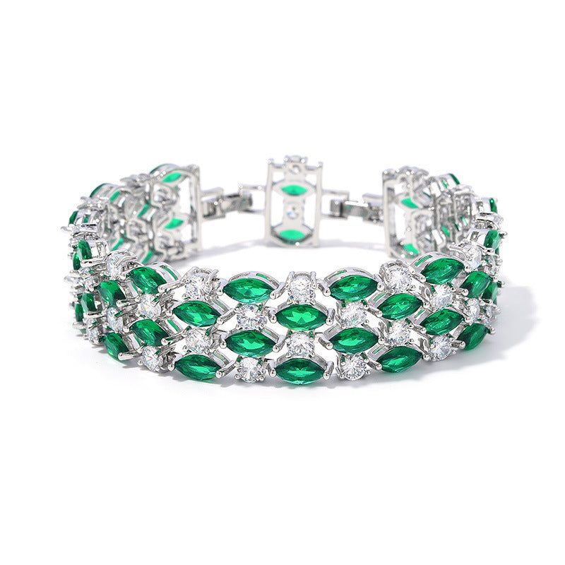 Creative And Versatile Women's Crystal Zircon Bracelet