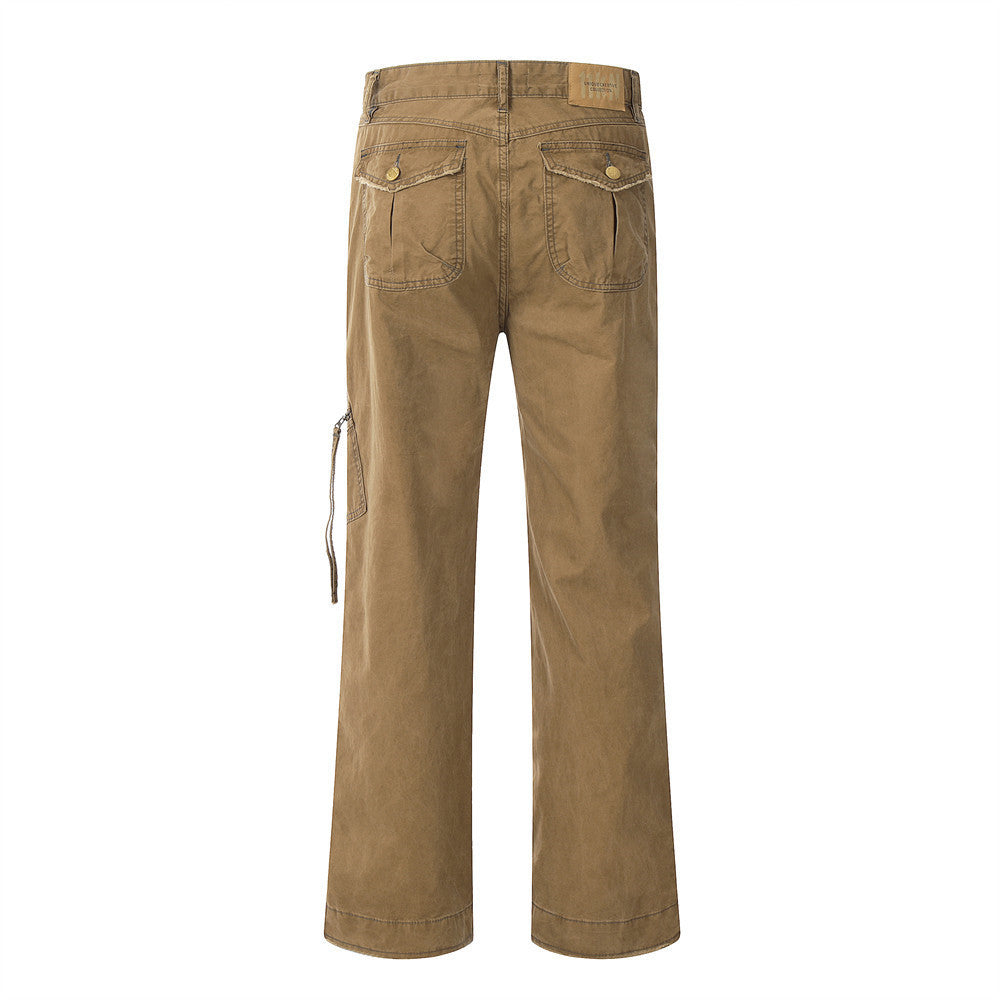 American Multi-pocket Cargo Pants Men