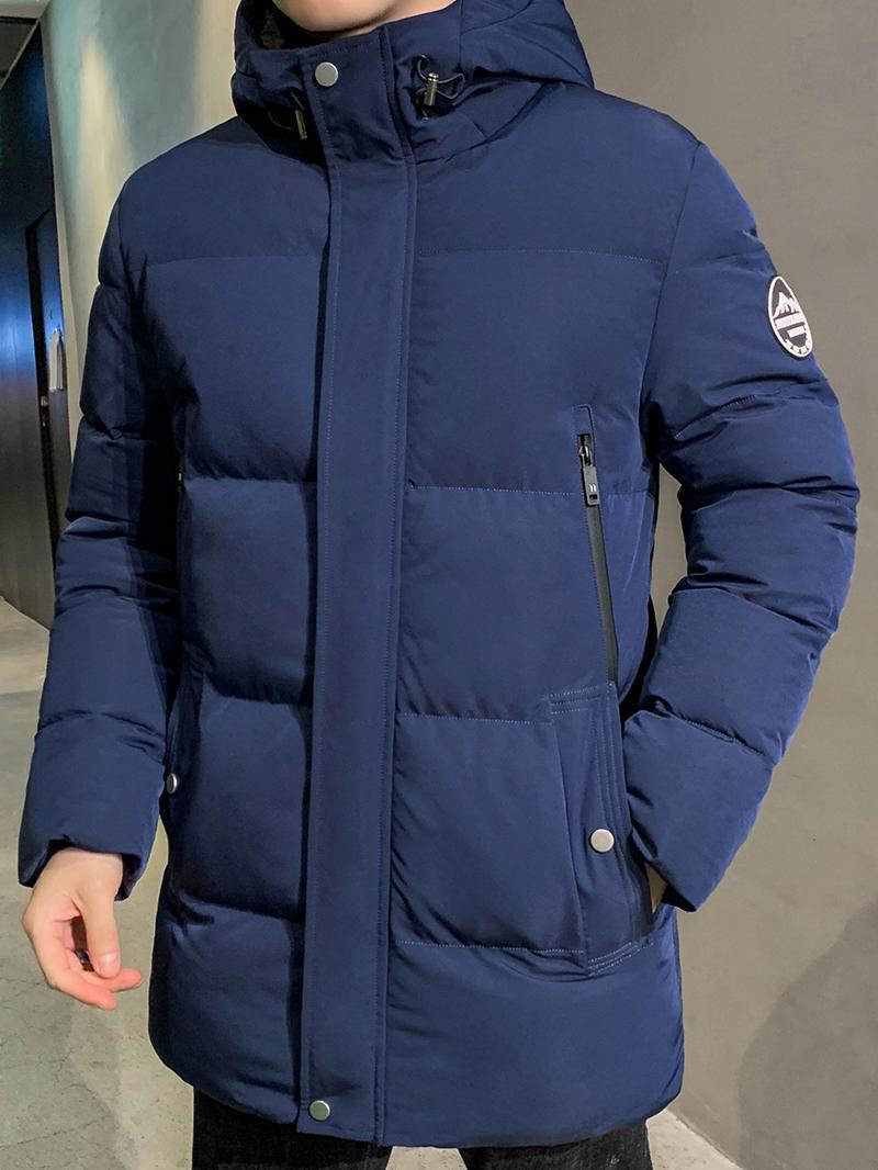 Men's Winter Down Cotton Jacket Youth Thickened