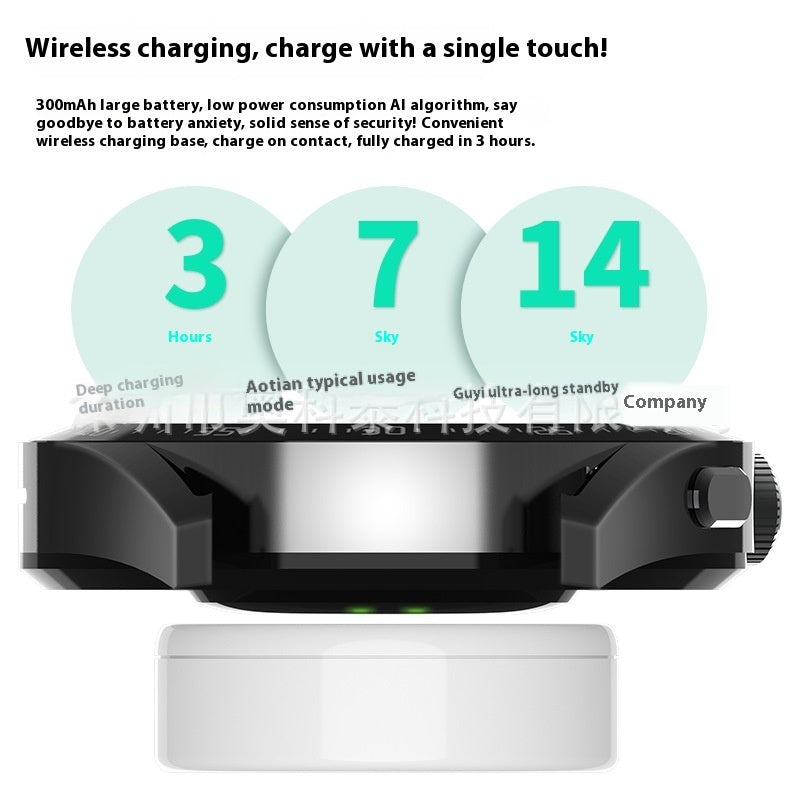 Smart Watch Wireless Charger Offline Payment Voice Assistant Can Be Called Waterproof