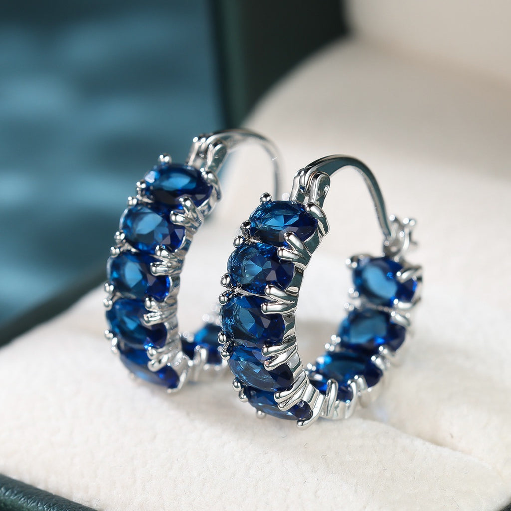 Egg-shaped Generous Earrings Ear Clip Women