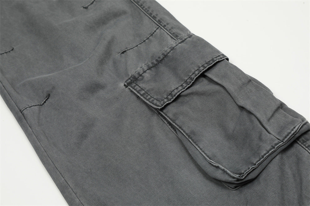 Fashion Personality Multi-pocket Cargo Pants Men
