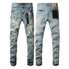 High Street Jeans Black Slim Fit Stretch Skinny Men