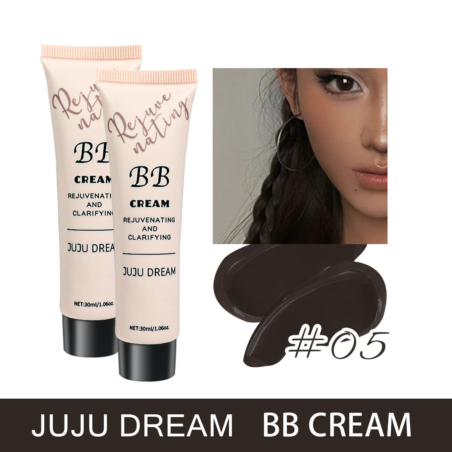 Brightening Skin Color Waterproof Smear-proof Natural Makeup Isolation Make-up Primer BB Cream