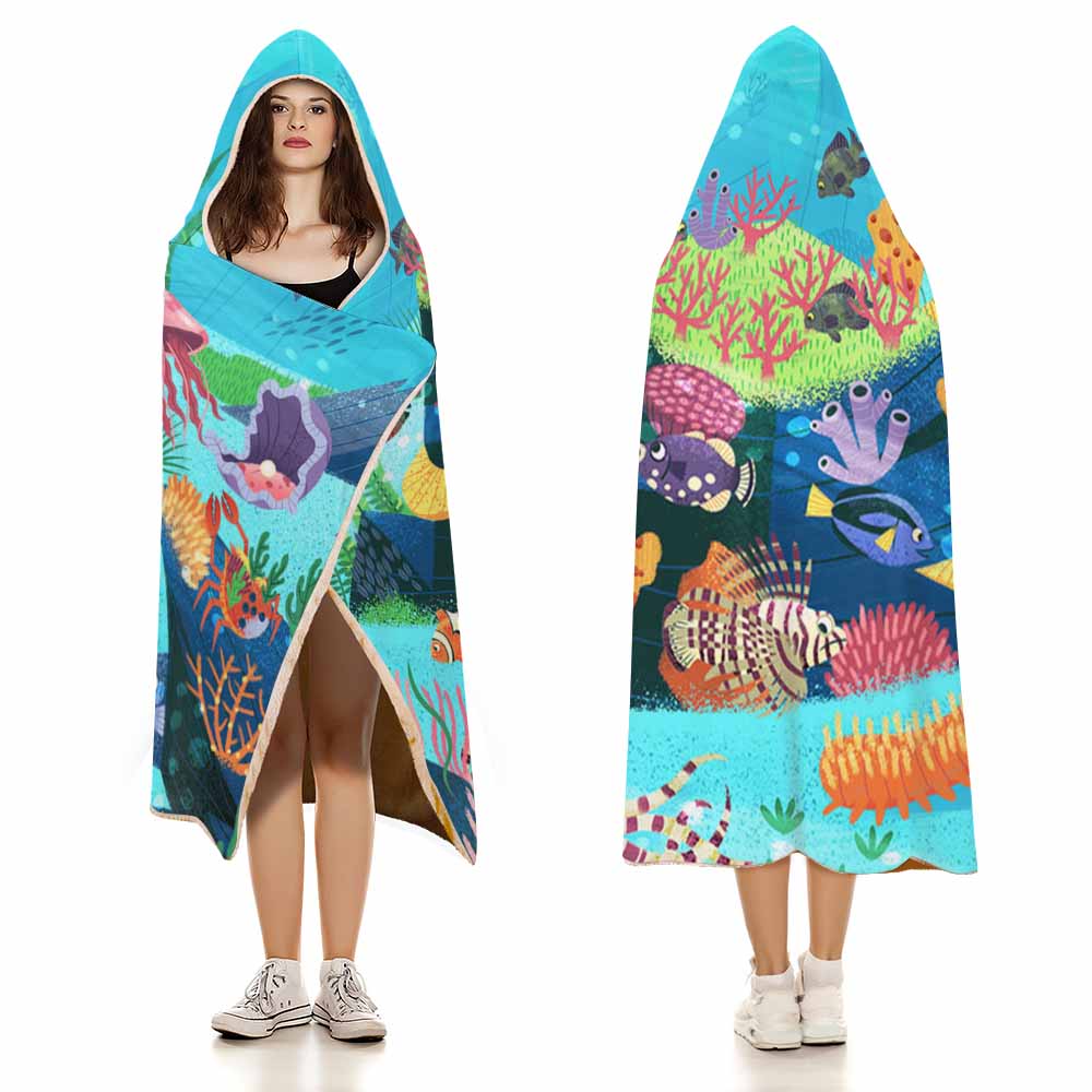 New Cloak Hooded Blanket