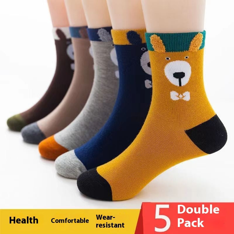 Mid-calf All-match Socks For Boys And Girls
