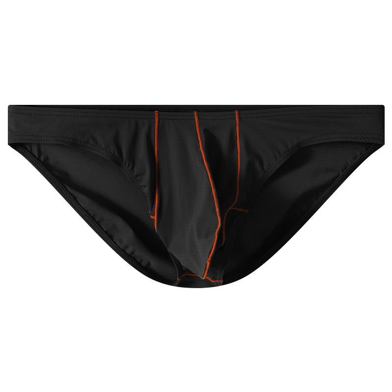 Thin Ice Silk Solid Color Men's Underwear