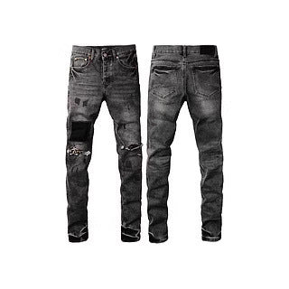 High Street Jeans Black Slim Fit Stretch Skinny Men