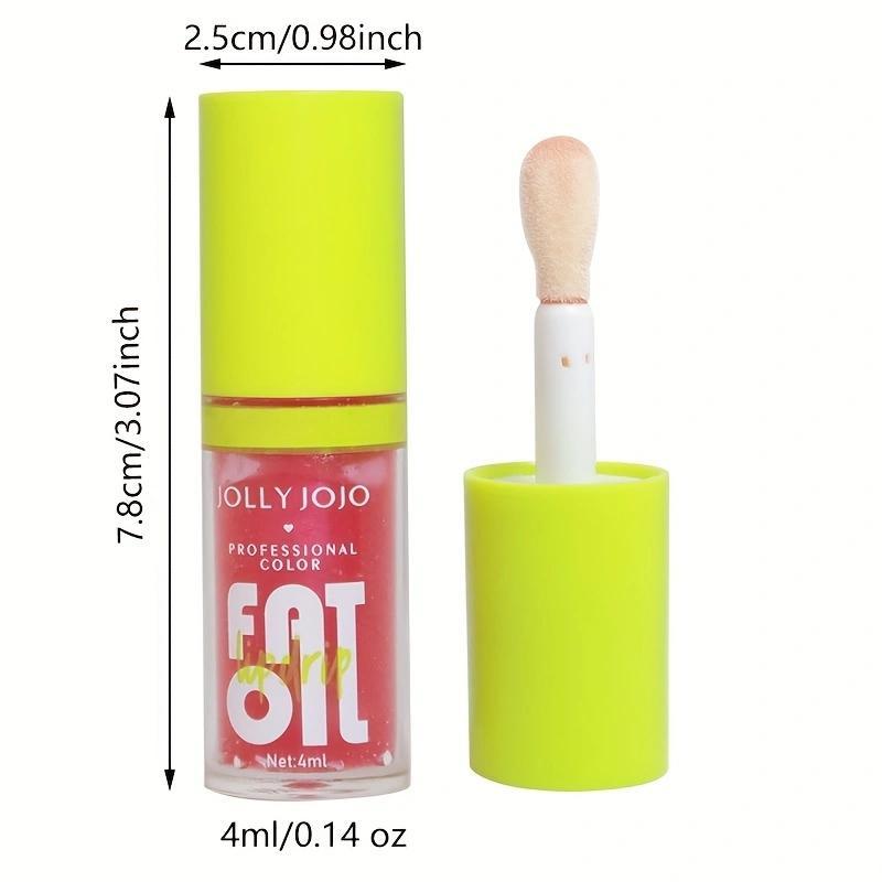 8-pack Vegan Tinted Moisturizing Shimmering Lip Oil Lip Gloss