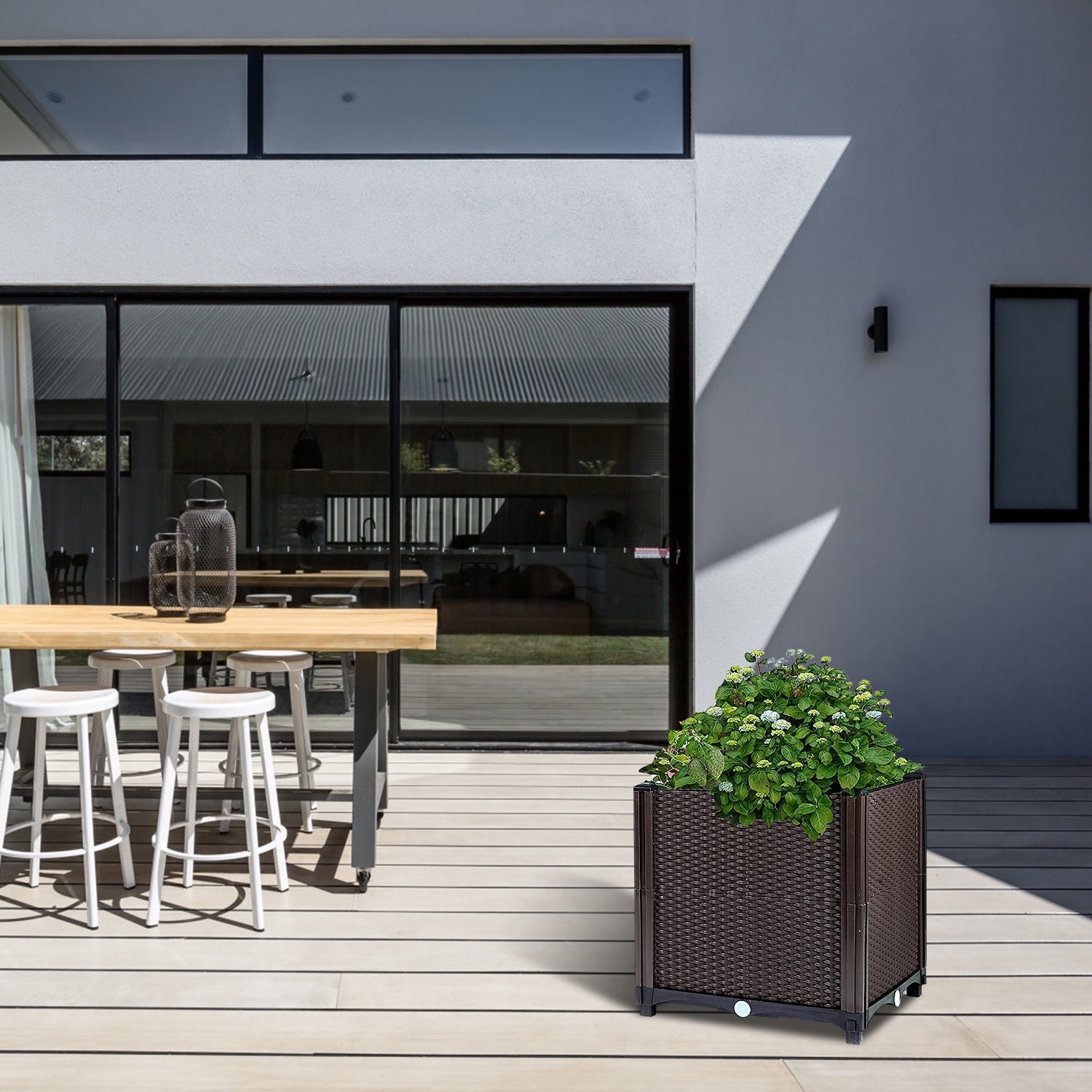 Elevated Garden Flowerpot For Outdoor Plants